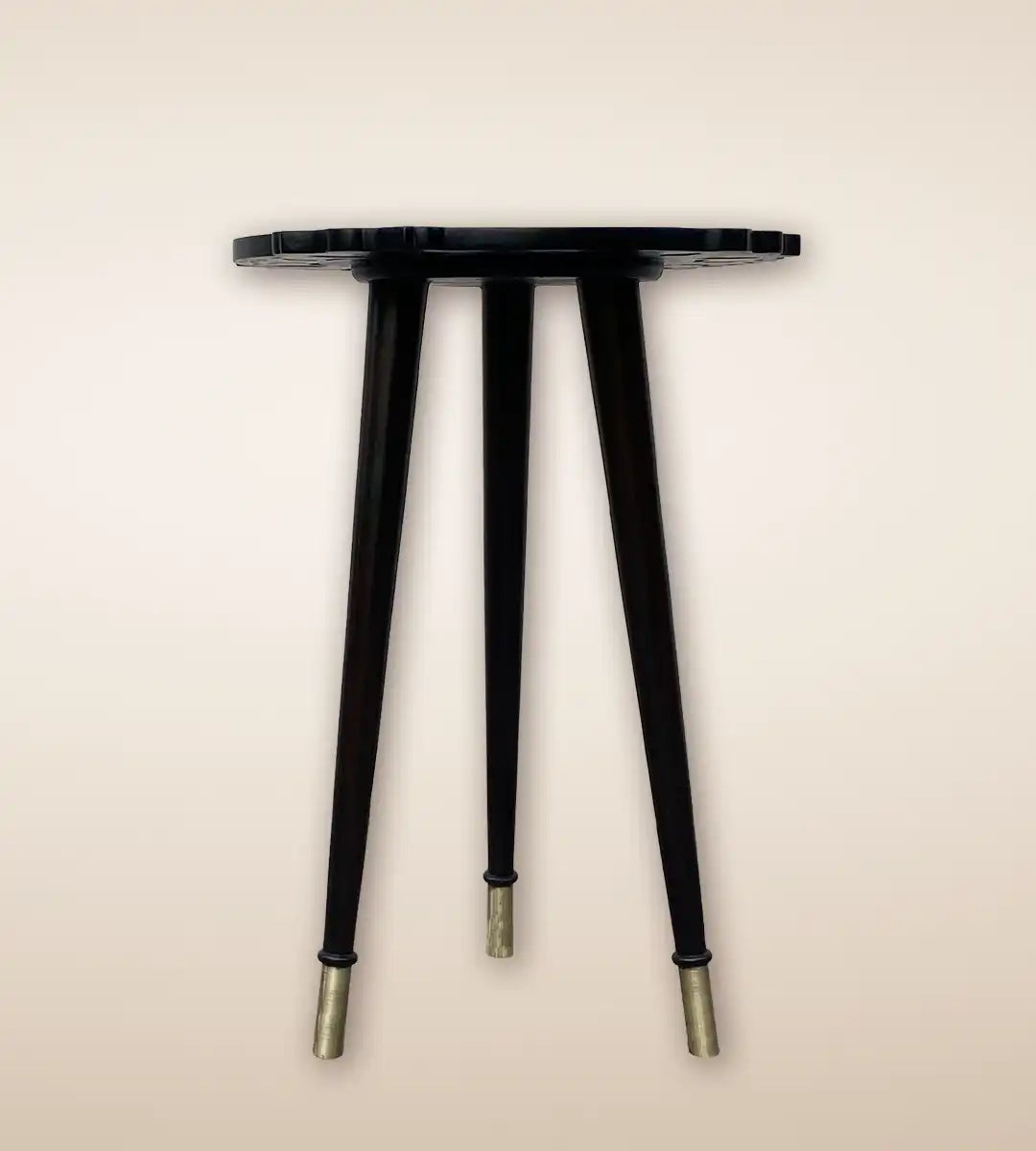 Aarsi Luxury Wooden Tall Side Table
