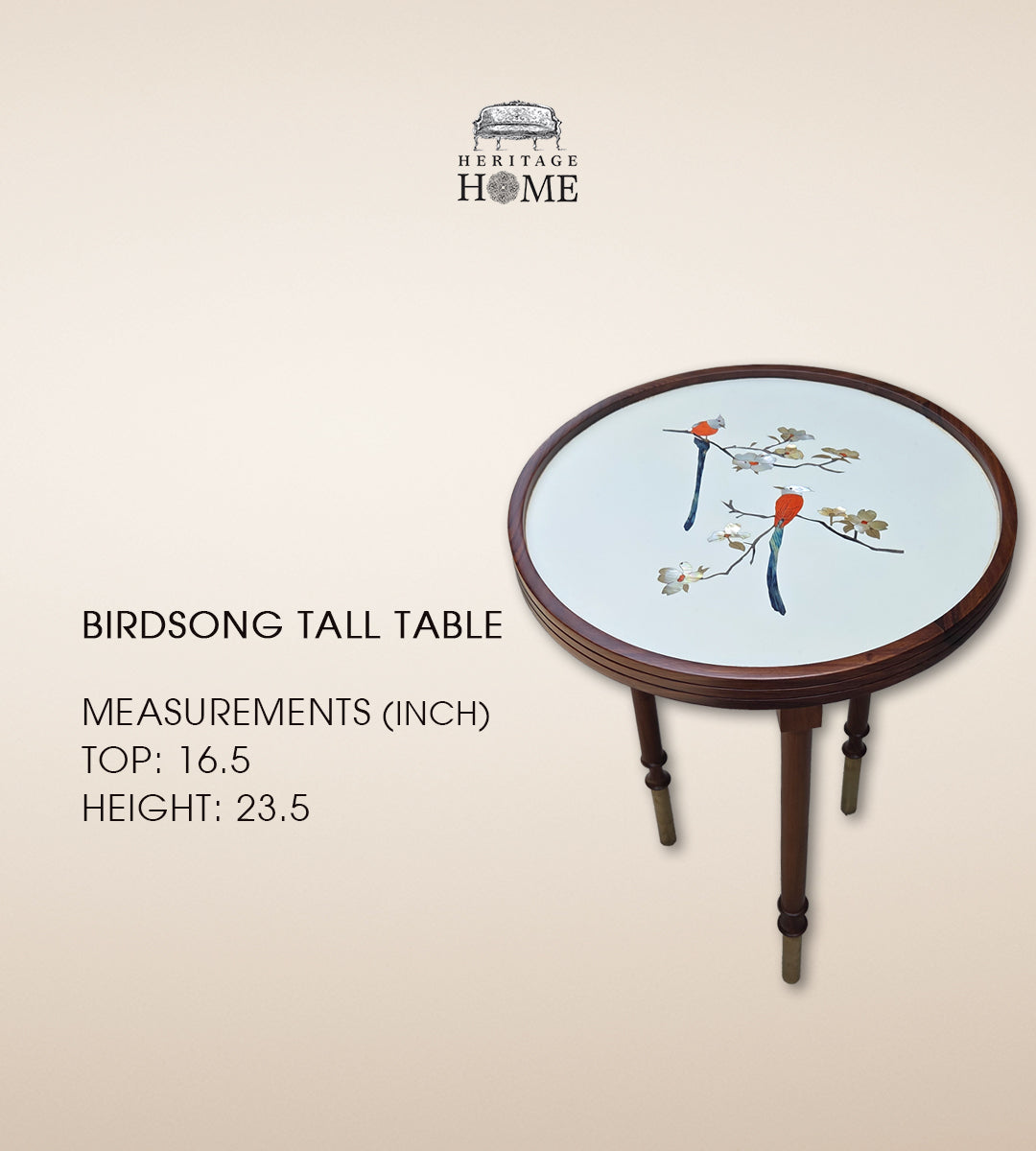 Birdsong Tall Table