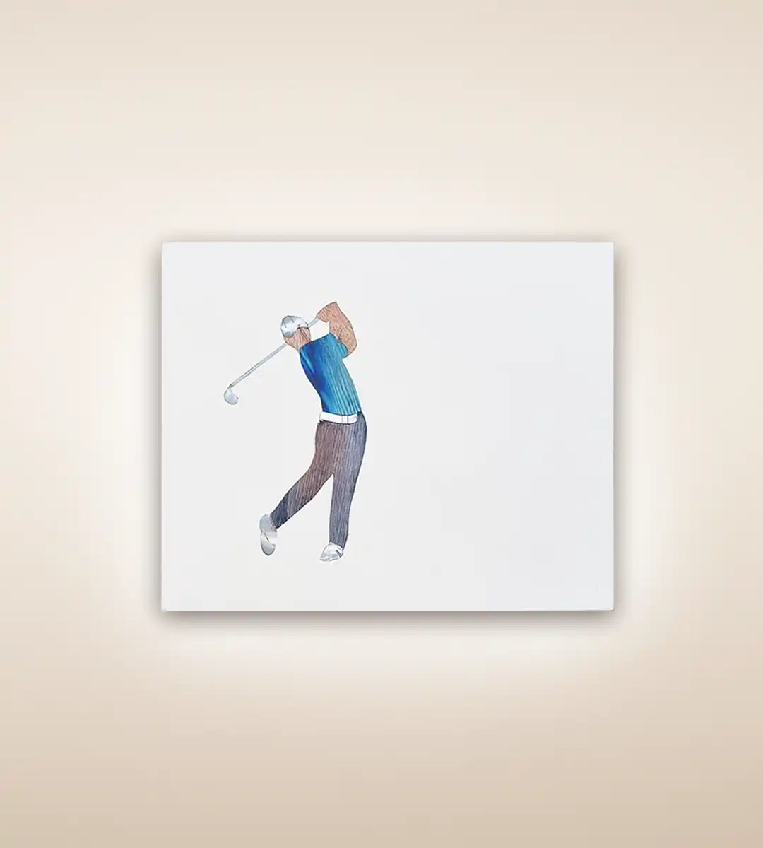 Golf Handmade Luxury Wooden Jewelry Box