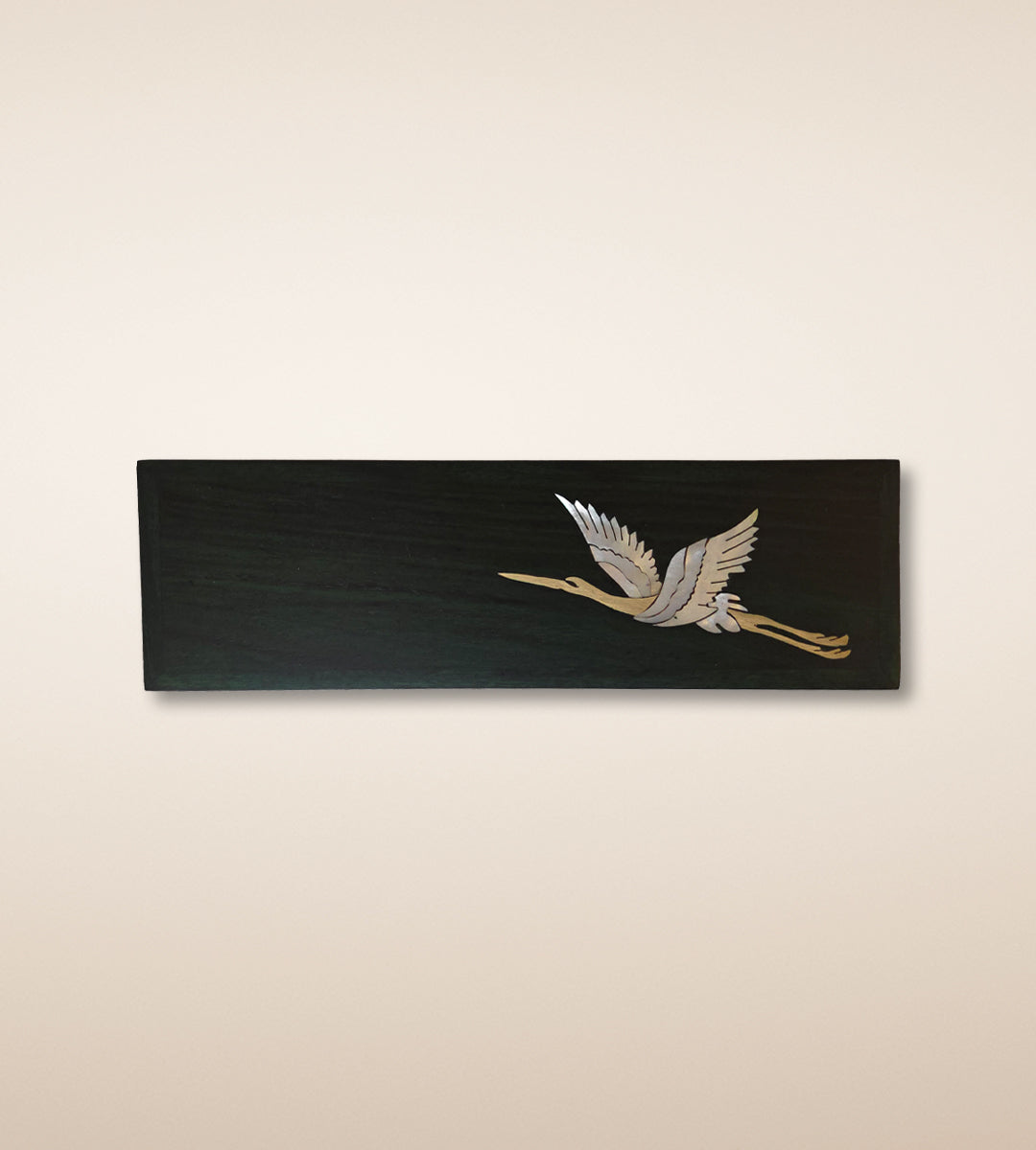 Crane Jewellery Box – Dark Green