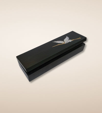 Crane Jewellery Box – Dark Green