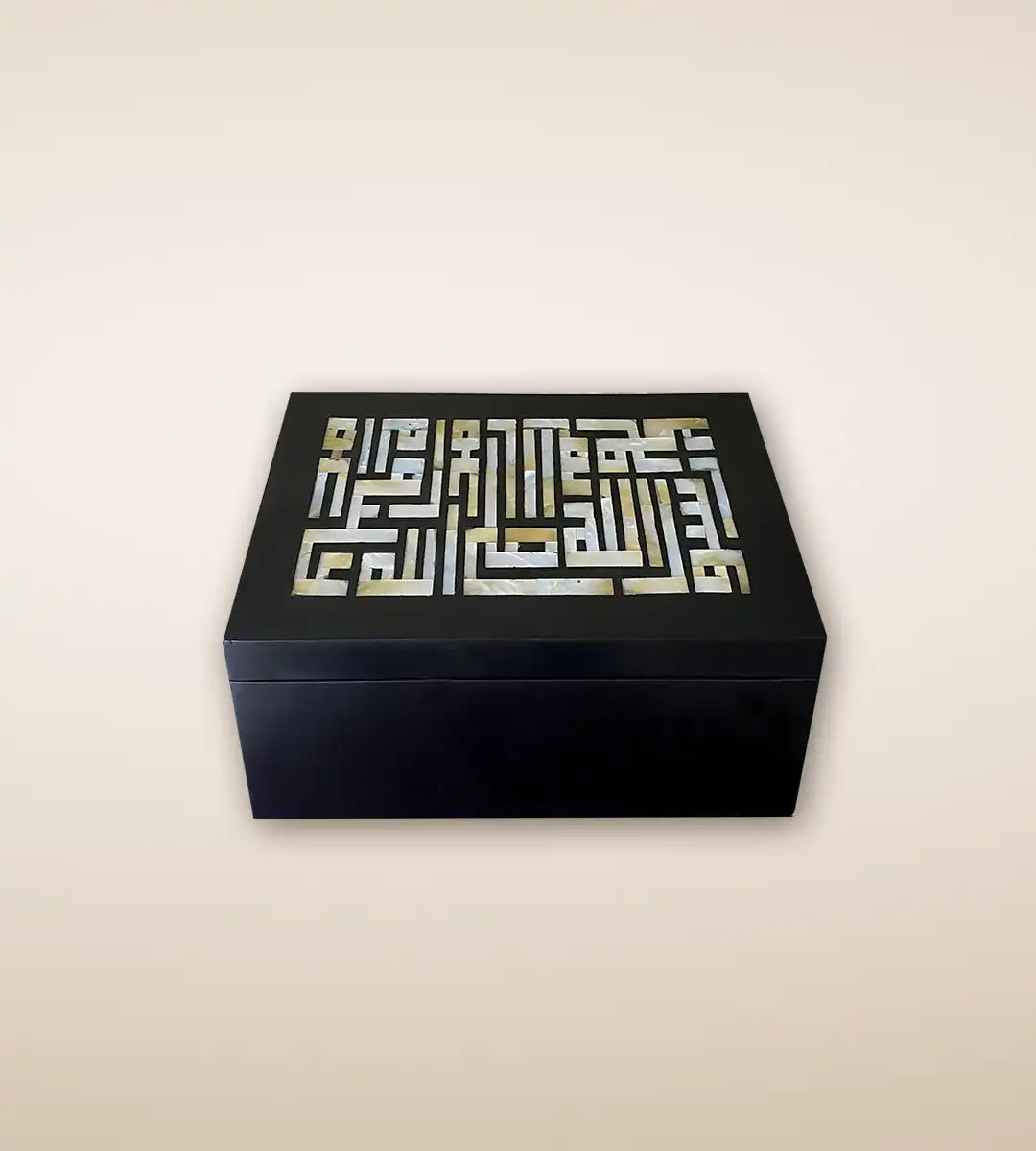 First Kalma Print Luxury Handmade Wooden Box 