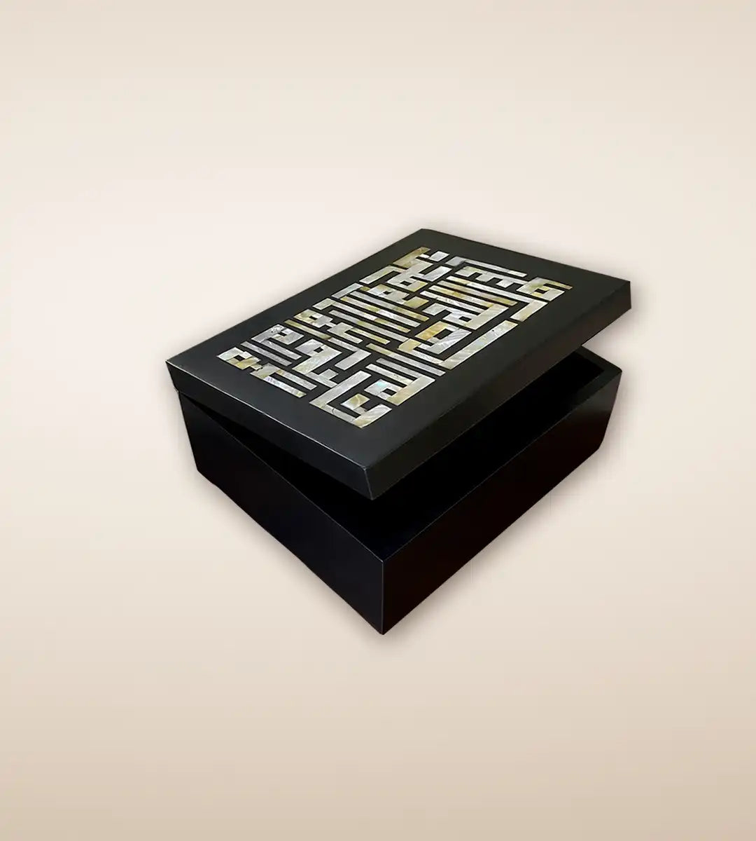 First Kalma Print Luxury Handmade Wooden Box 