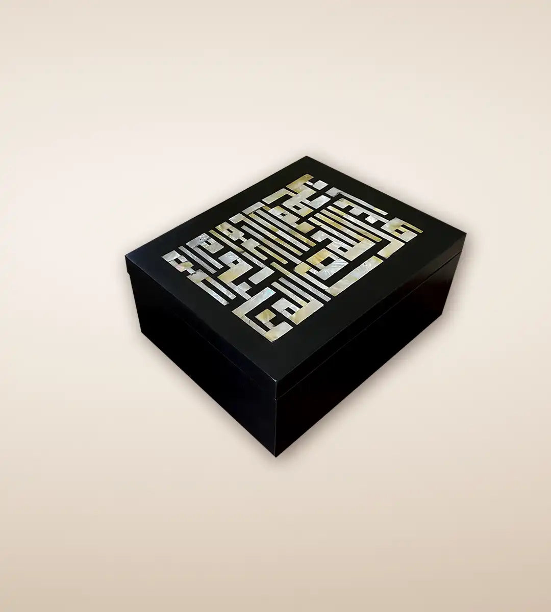 First Kalma Print Luxury Handmade Wooden Box 