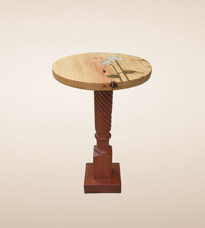 Lotus Tall Table - Crimson