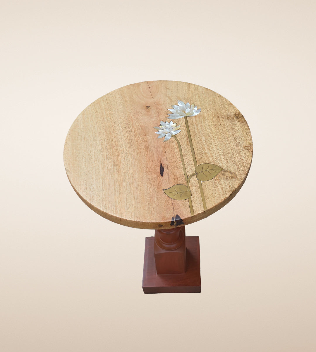 Lotus Tall Table - Crimson