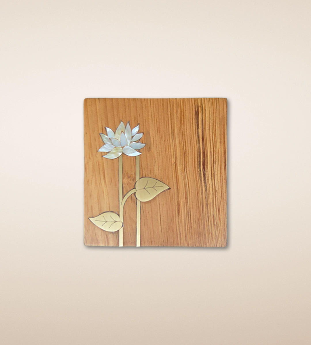 Lotus Tissue Box -Cyan