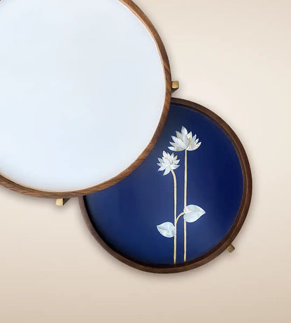 Lotus Nesting Set - Cobalt+White