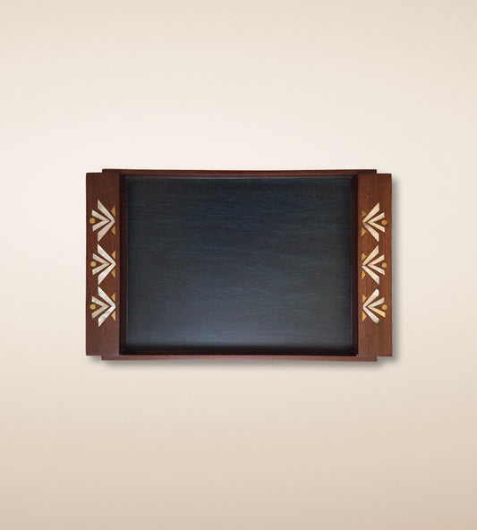Aztec Tray - Cobalt