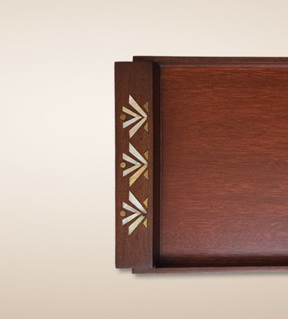 Aztec Tray - Crimson
