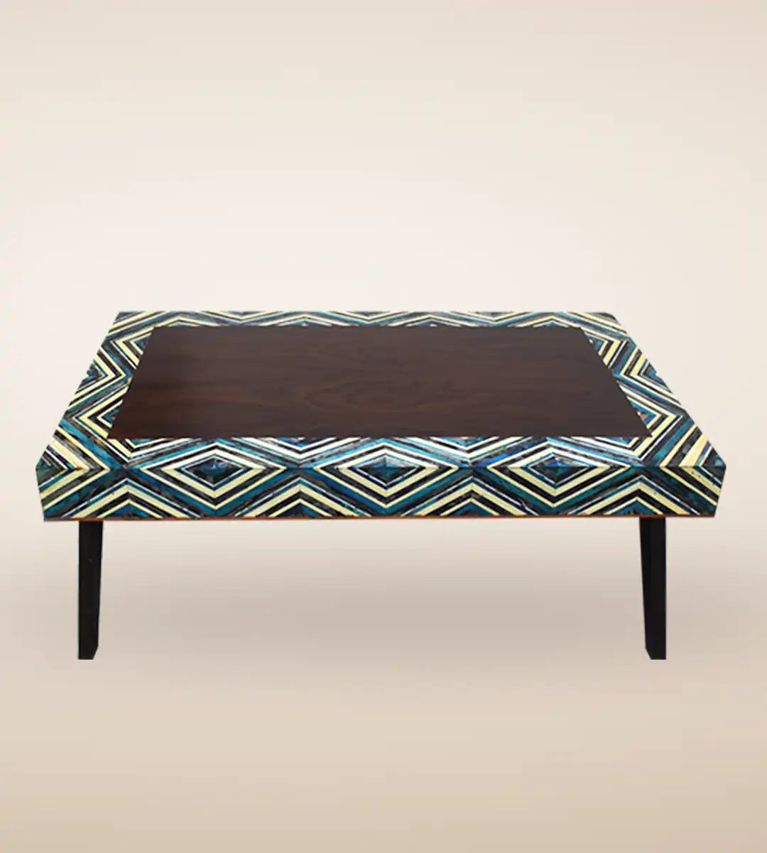 Parquetry Luxury Wooden Coffee Table - Heritage Home