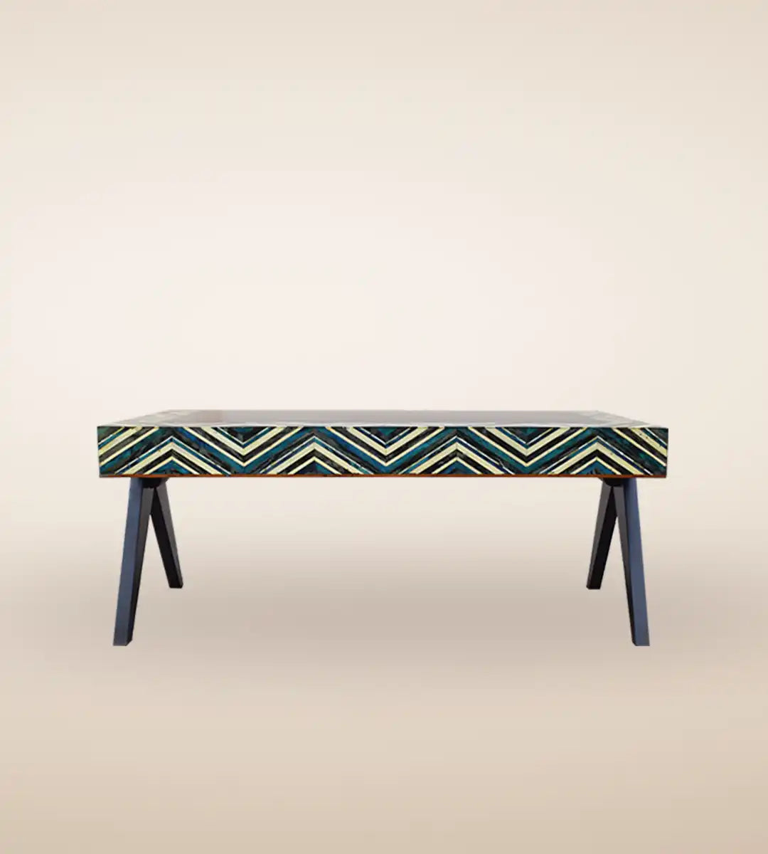 Parquetry Luxury Wooden Coffee Table - Heritage Home