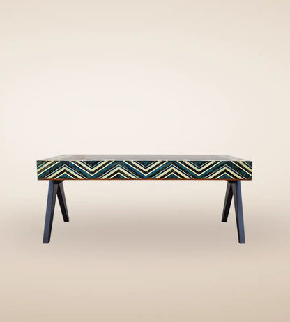 Parquetry Luxury Wooden Coffee Table - Heritage Home
