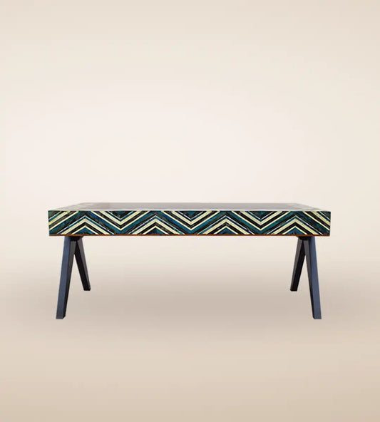 Parquetry Luxury Wooden Coffee Table - Heritage Home