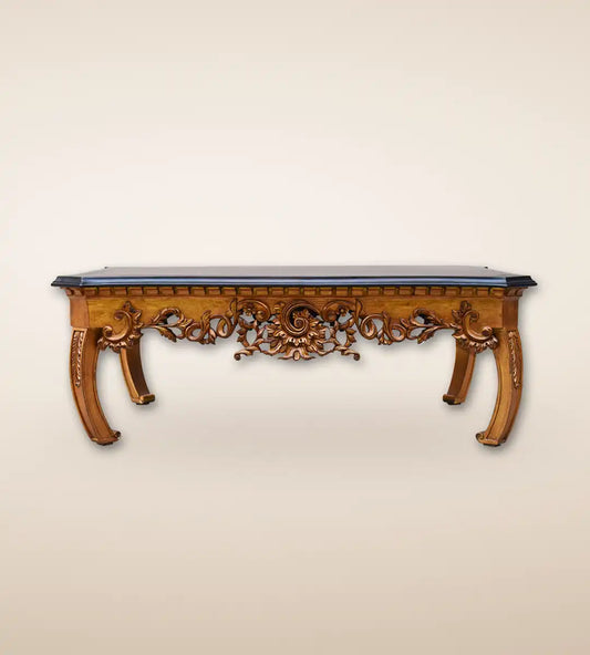 Sunburst Luxury Wooden Coffee Table - Heritage Home