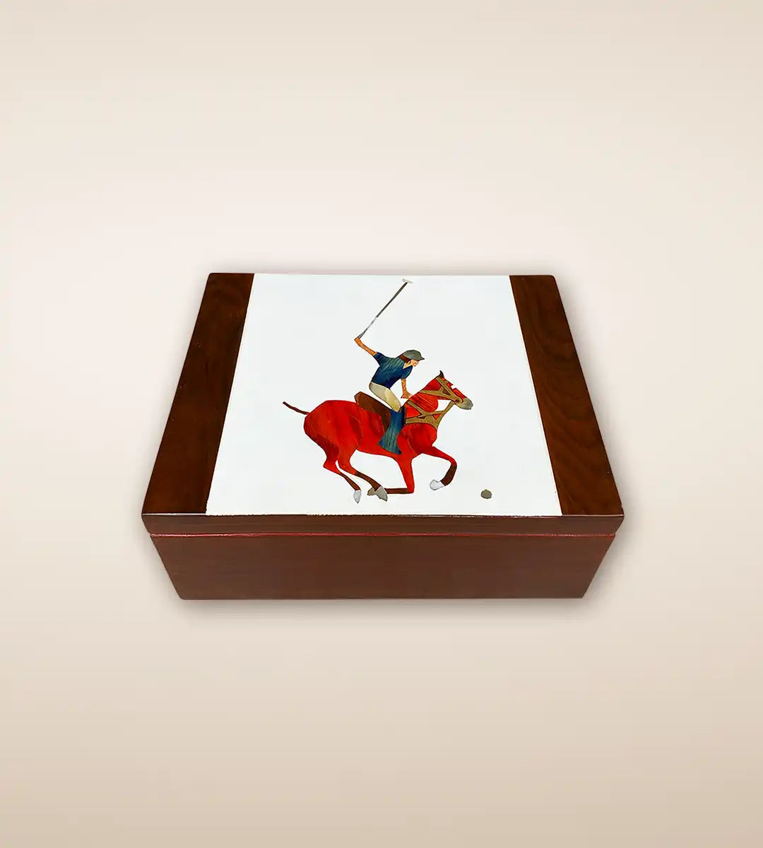 Polo Wooden Accent Box by Heritage Home